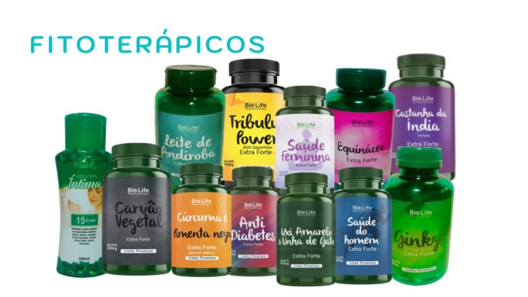 Linha de fitoterápicos biolife